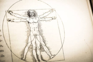 bussola to measure angles within a circle leonardo da vinci