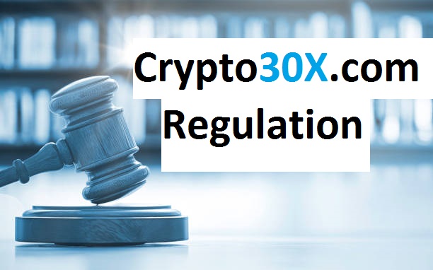 Secure cryptocurrency trading platform showing Crypto30x.com compliance features.