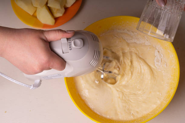 Cleaning the Ankarsrum stand mixer clean shaft seal with a soft cloth and brush.