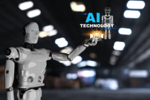 AI avatar generator enhancing virtual collaboration and online meetings in a professional workspace.