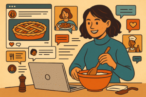 Stirring Up Connections: How Online Kitchen Exchanges Build Community