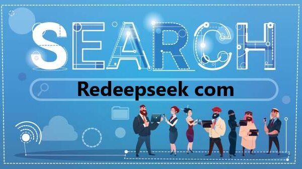 Redeepseek com platform interface providing smart and organized online search features for users.